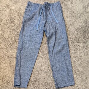 Tasso Elba Sky Blue Linen Garment